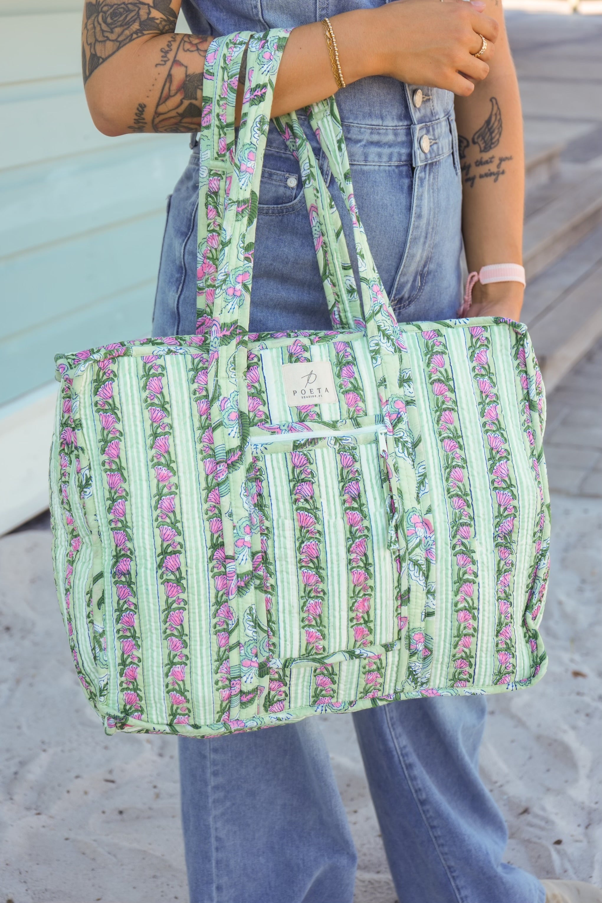 Sicily Zipper Tote