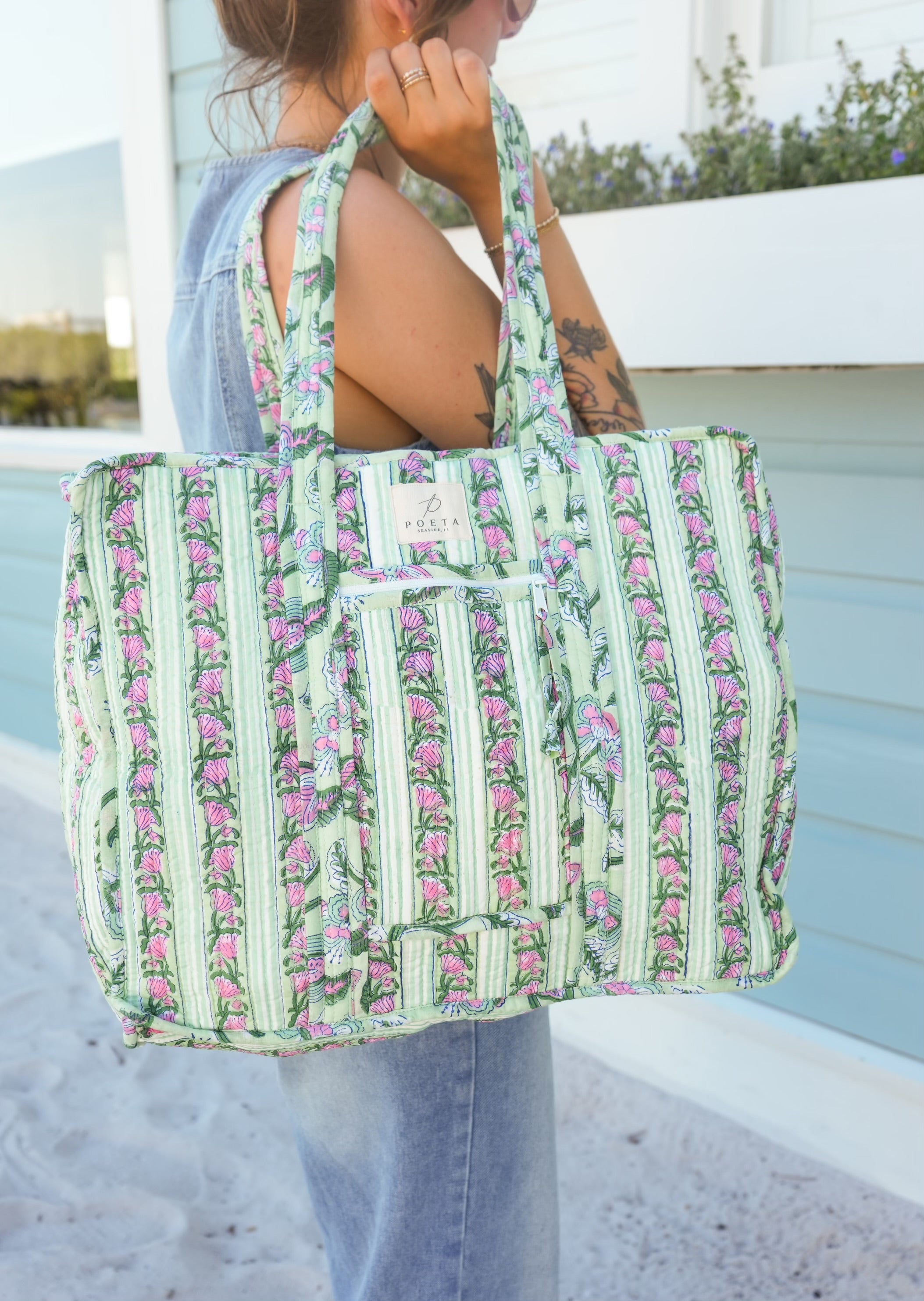 Sicily Zipper Tote