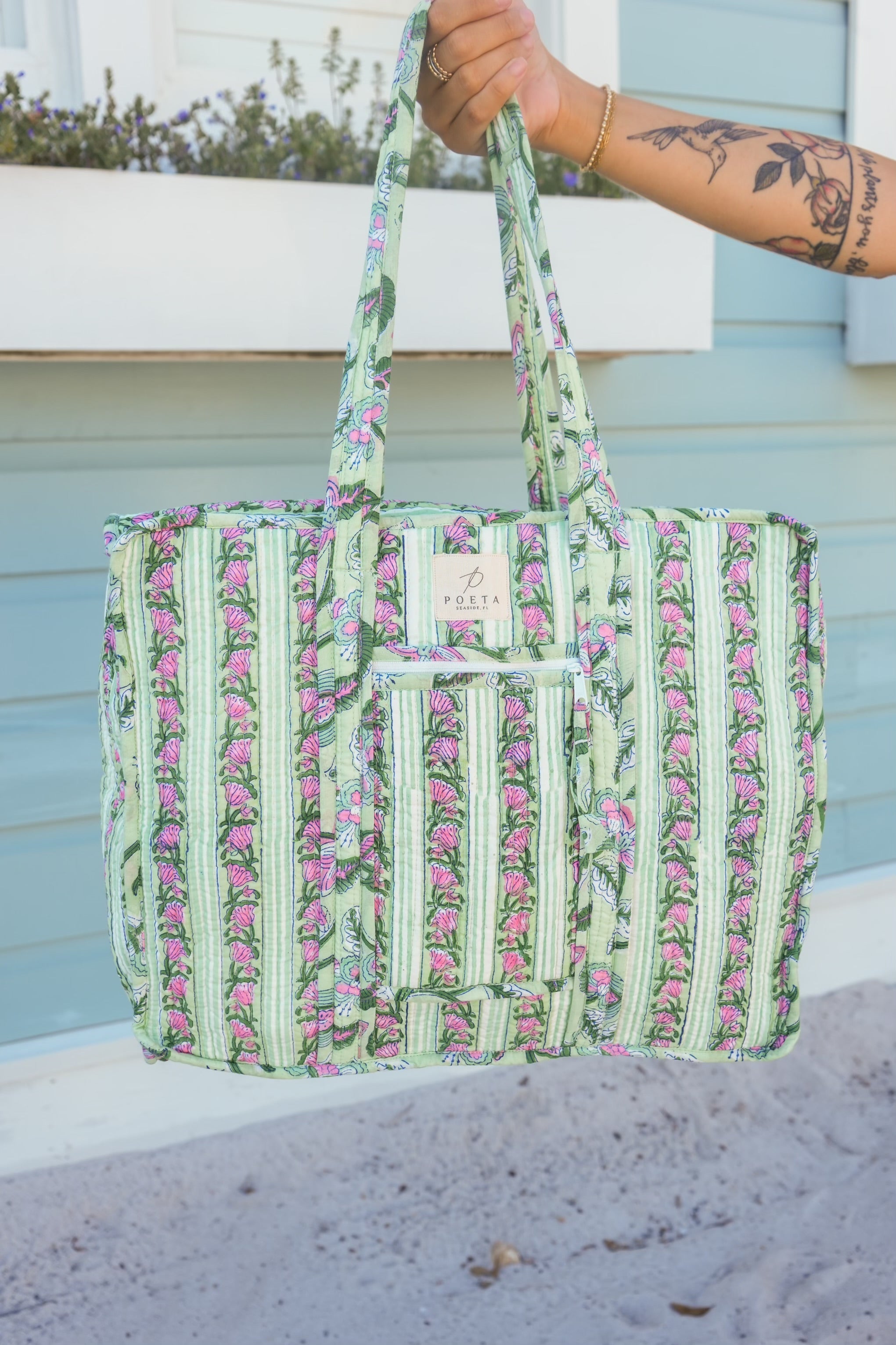 Sicily Zipper Tote