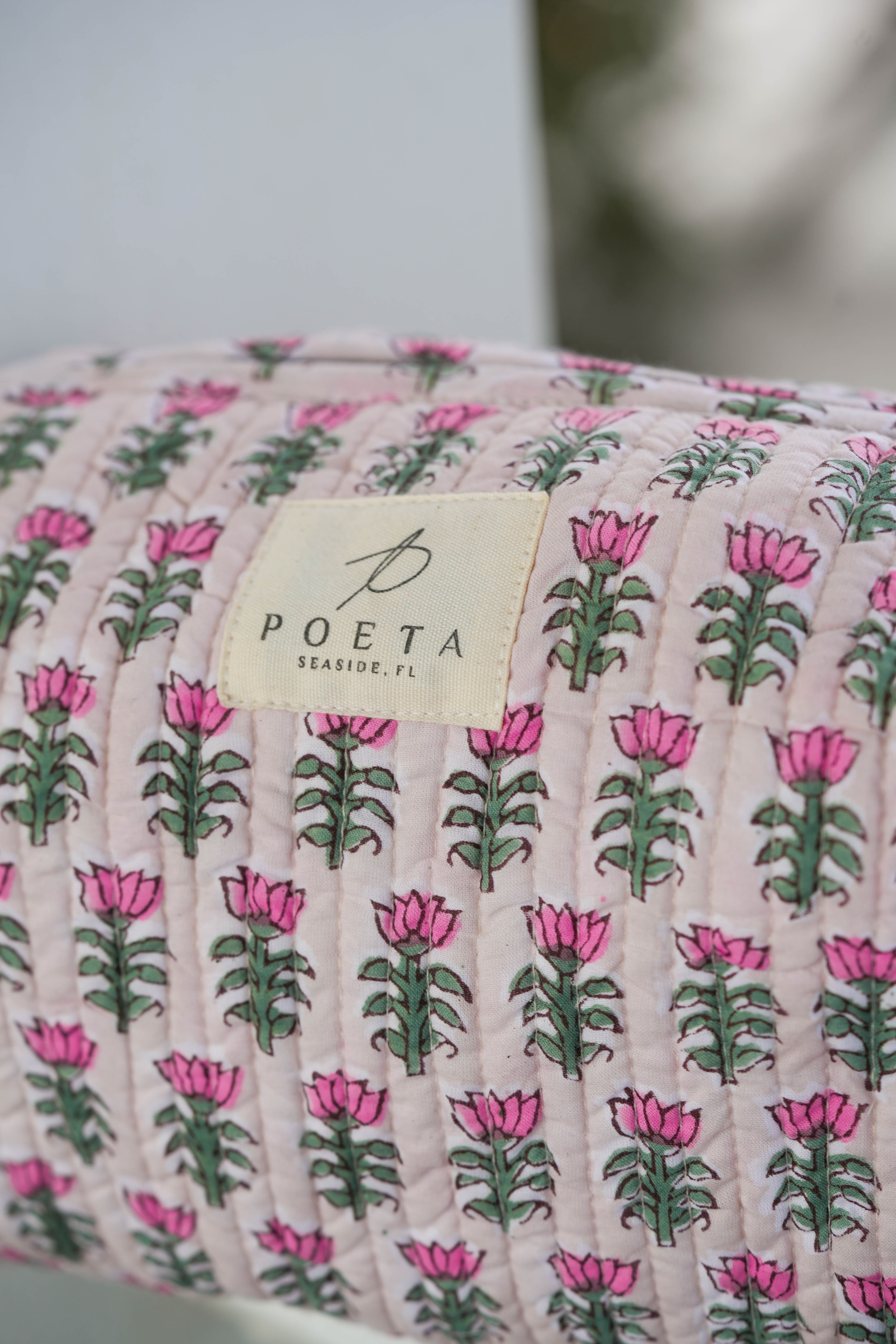 Southern Tulip Cosmetic Bag