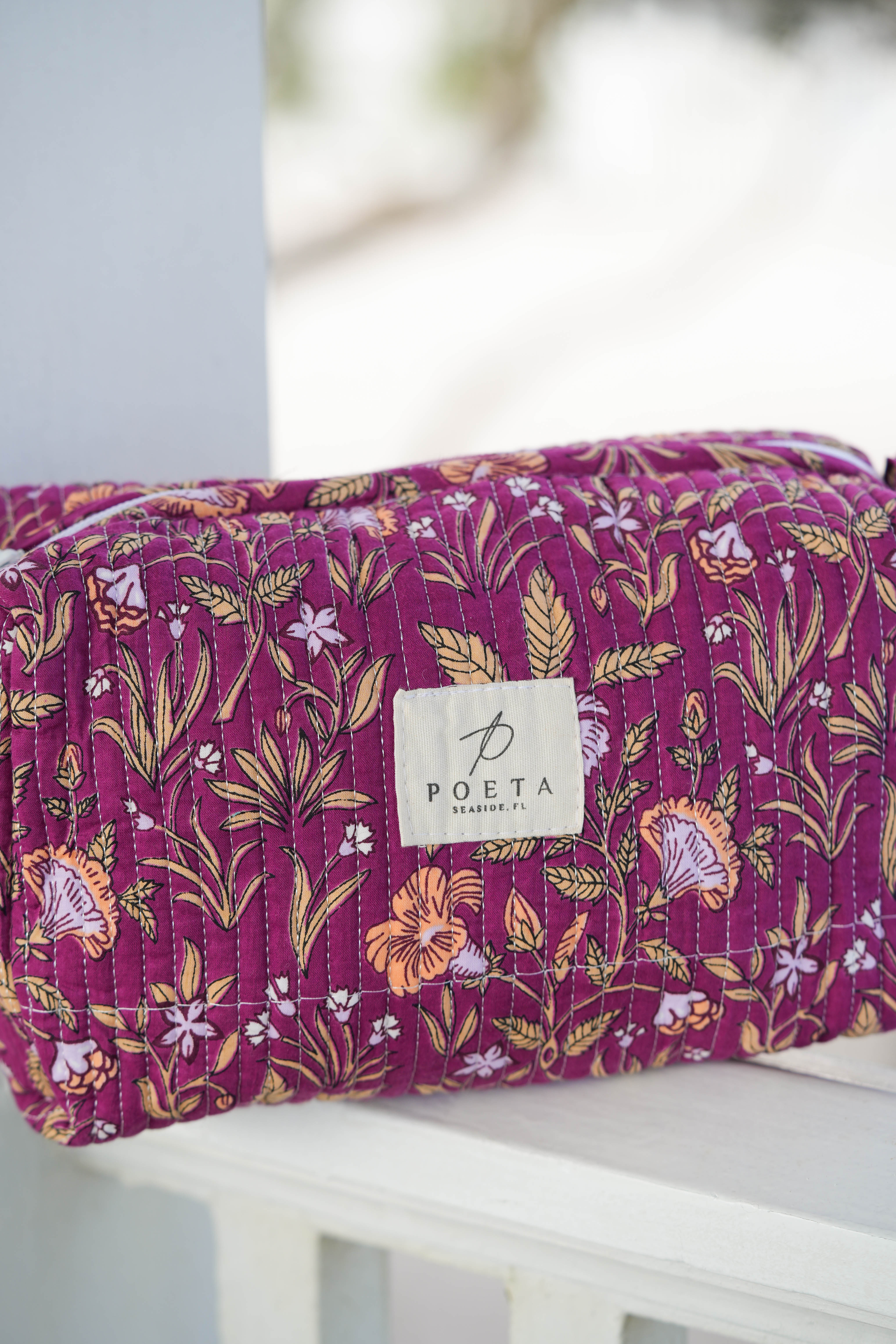 Plum Cosmetic Bag