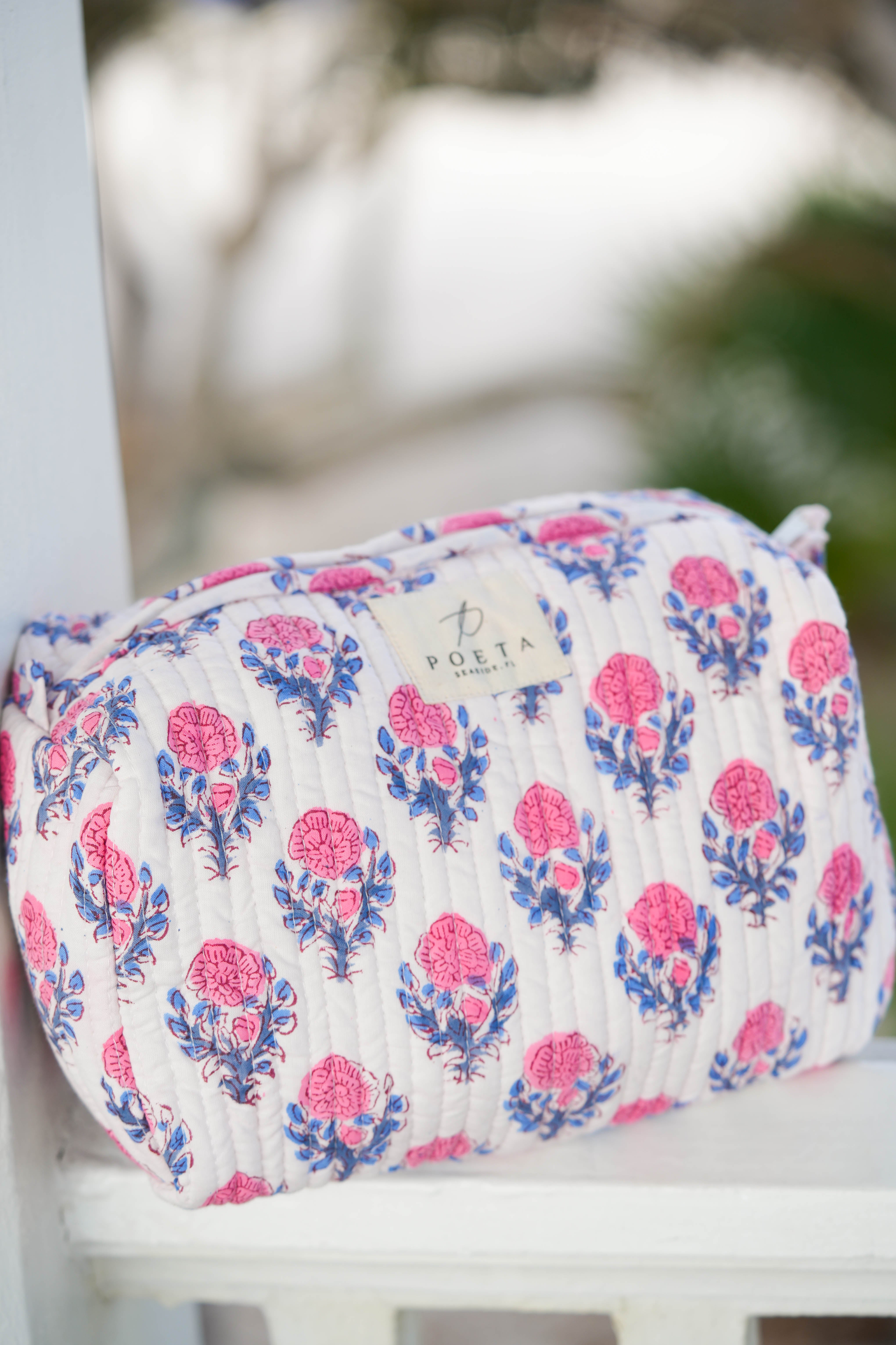 Lilac Garden Cosmetic Bag
