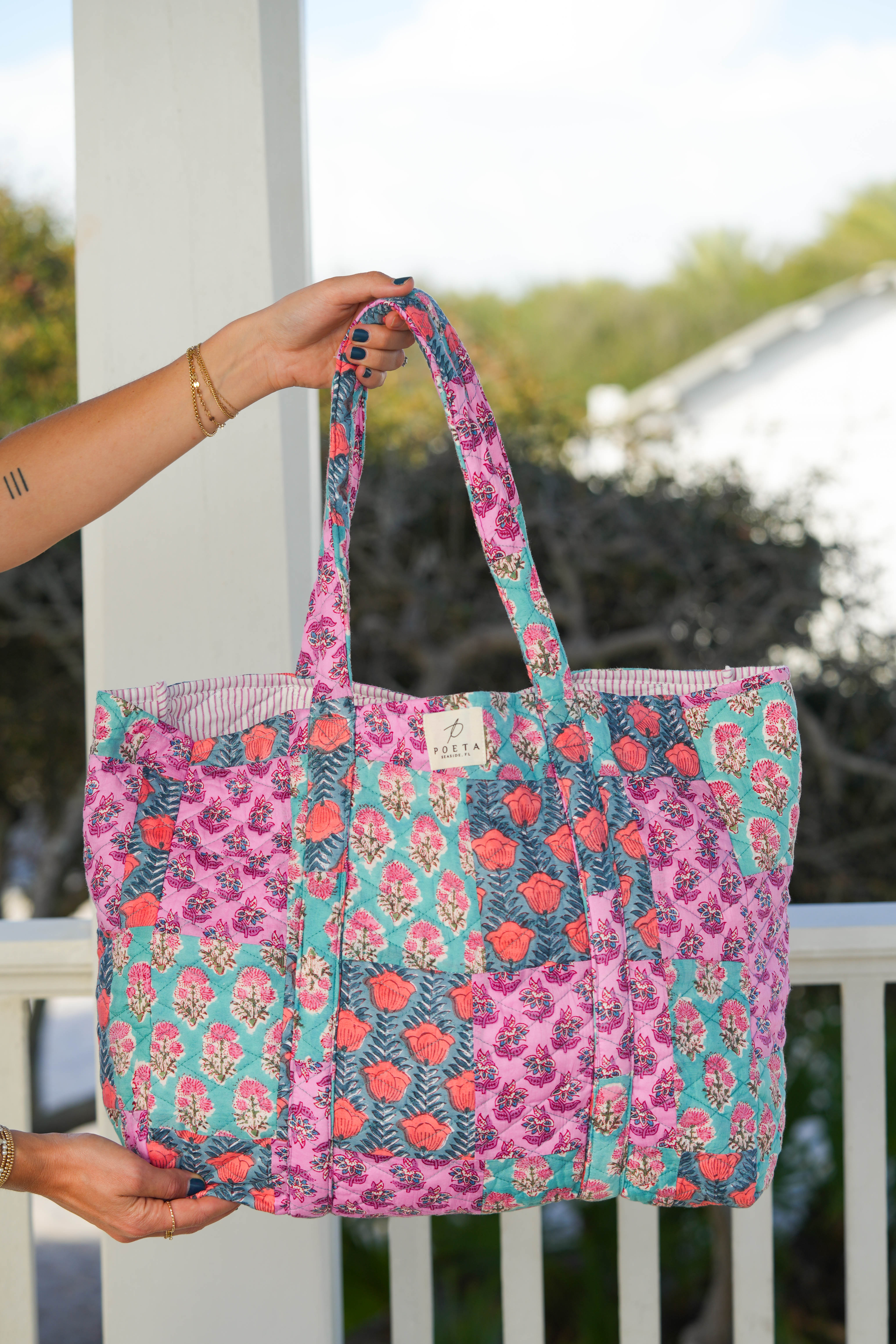 Verona Patchwork Tote