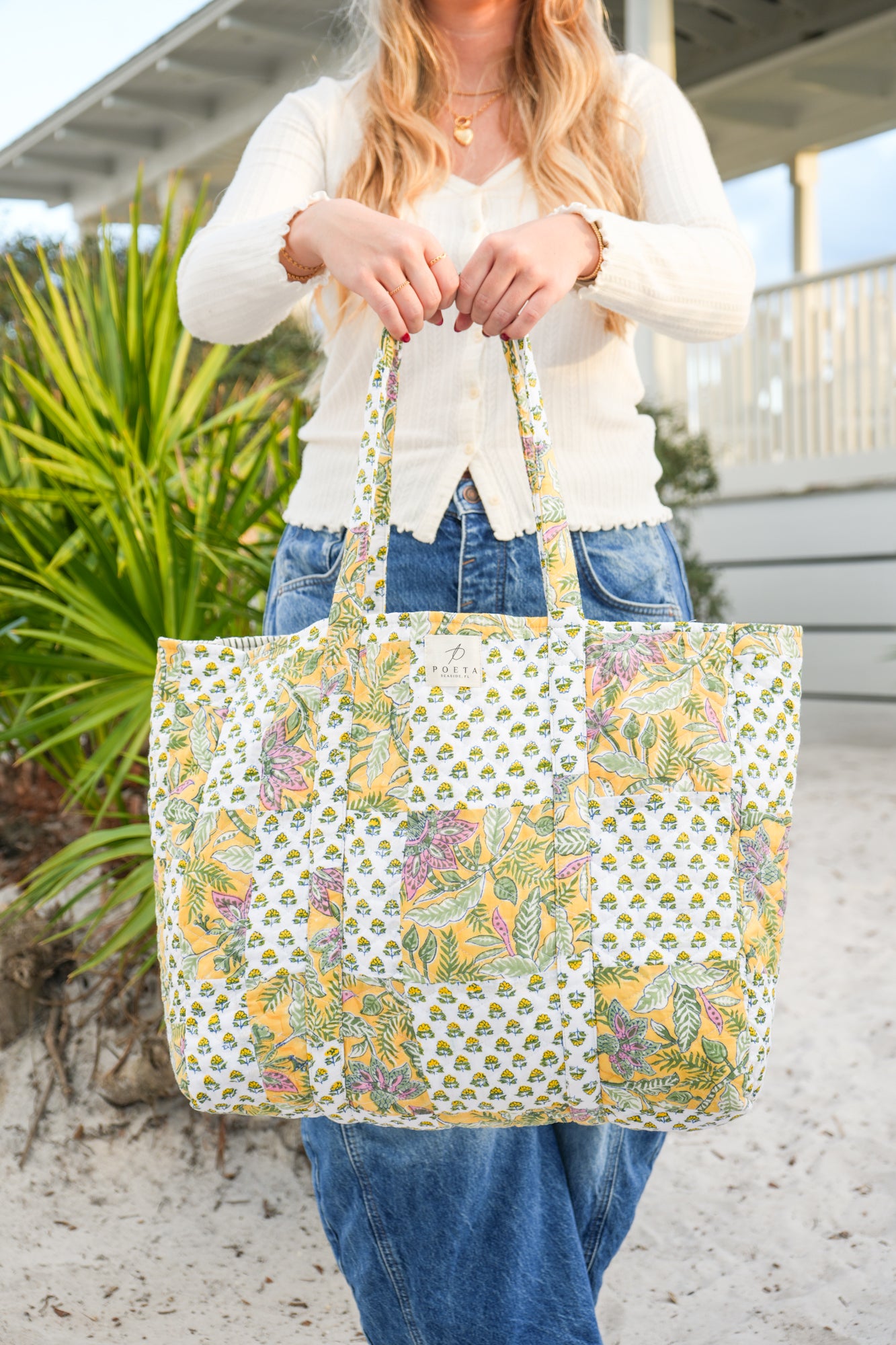 Primavera Patchwork Tote