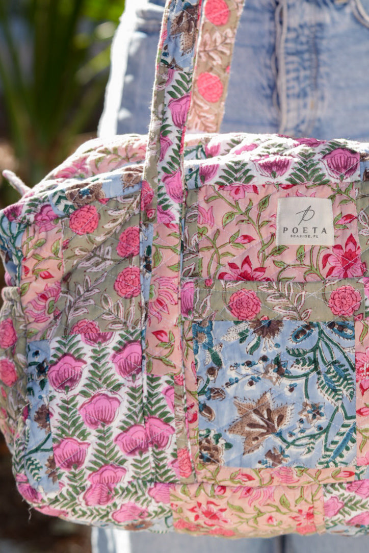 Natura Patchwork Duffle Bag