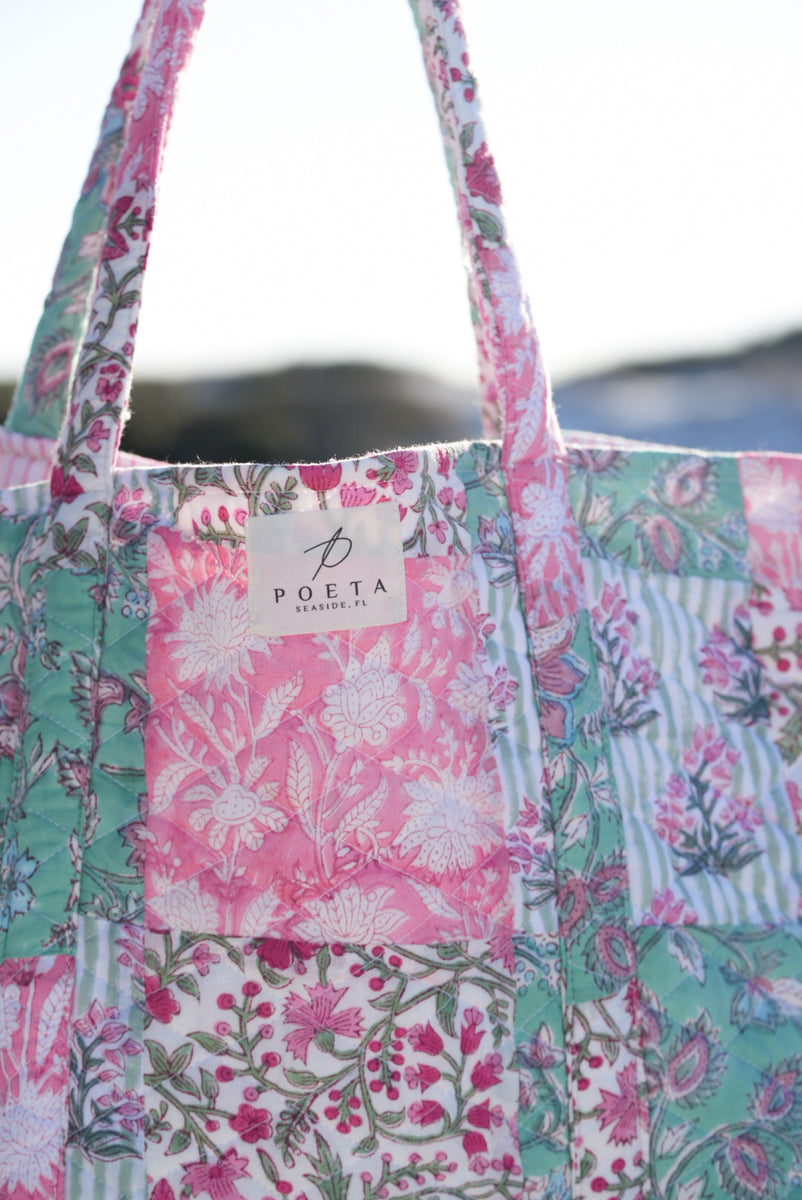 apolina kids■Tina Tote Bag Patchwork apolina kids□Tina Tote Bag Patchwork