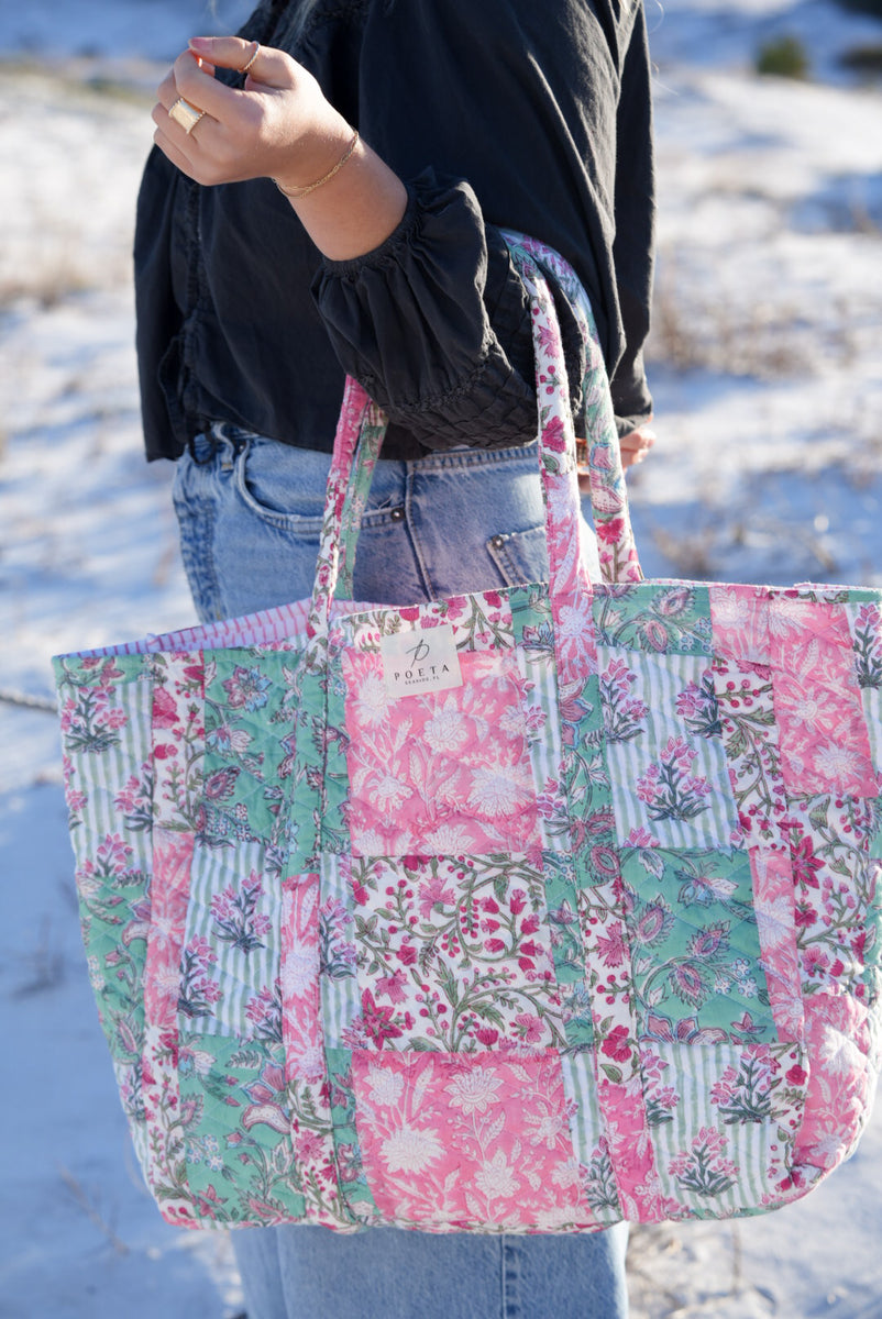 Tilly Patchwork Tote – Poeta