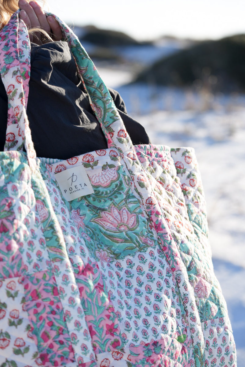 Bimini Patchwork Tote – Poeta