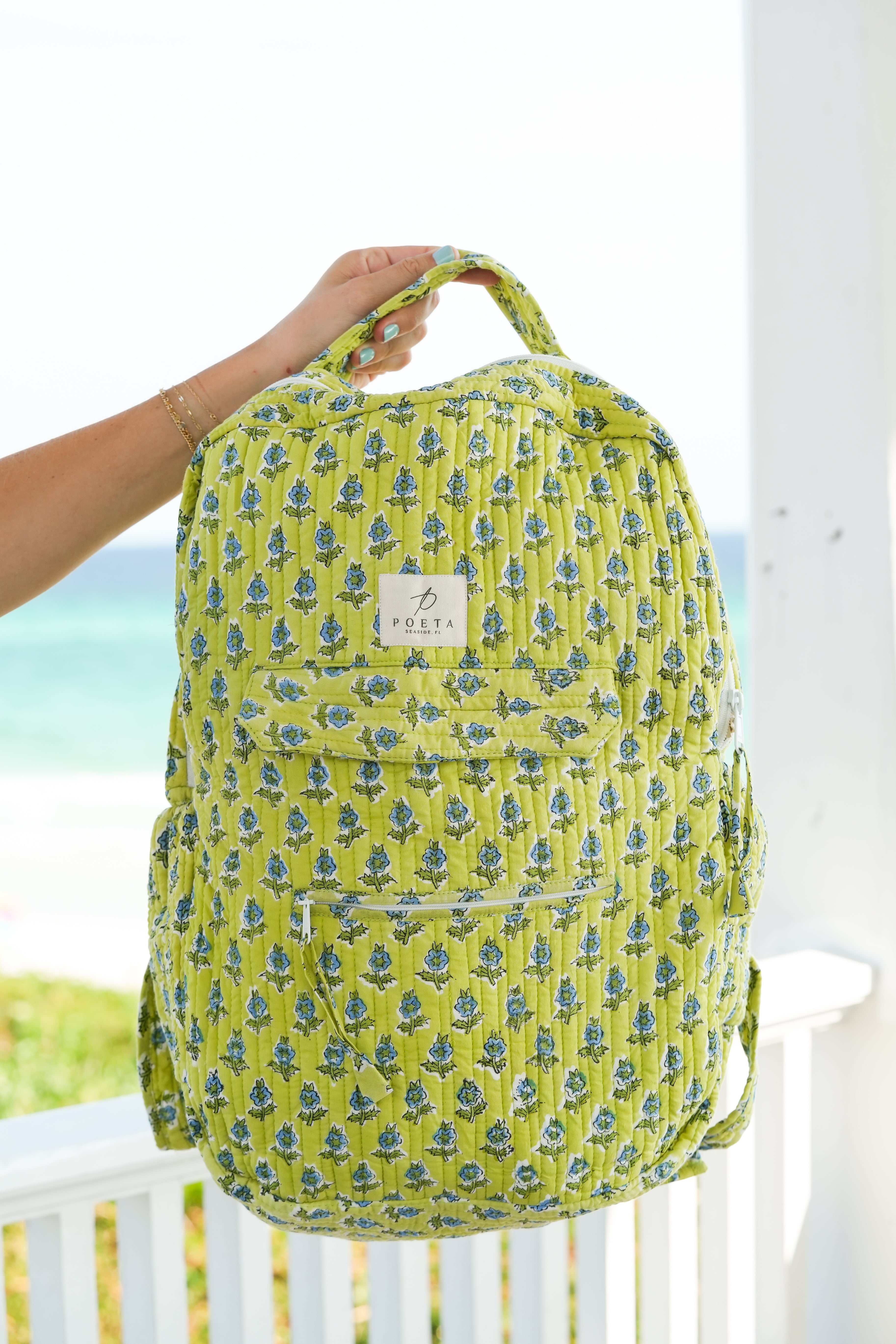 Lime Pisa Backpack