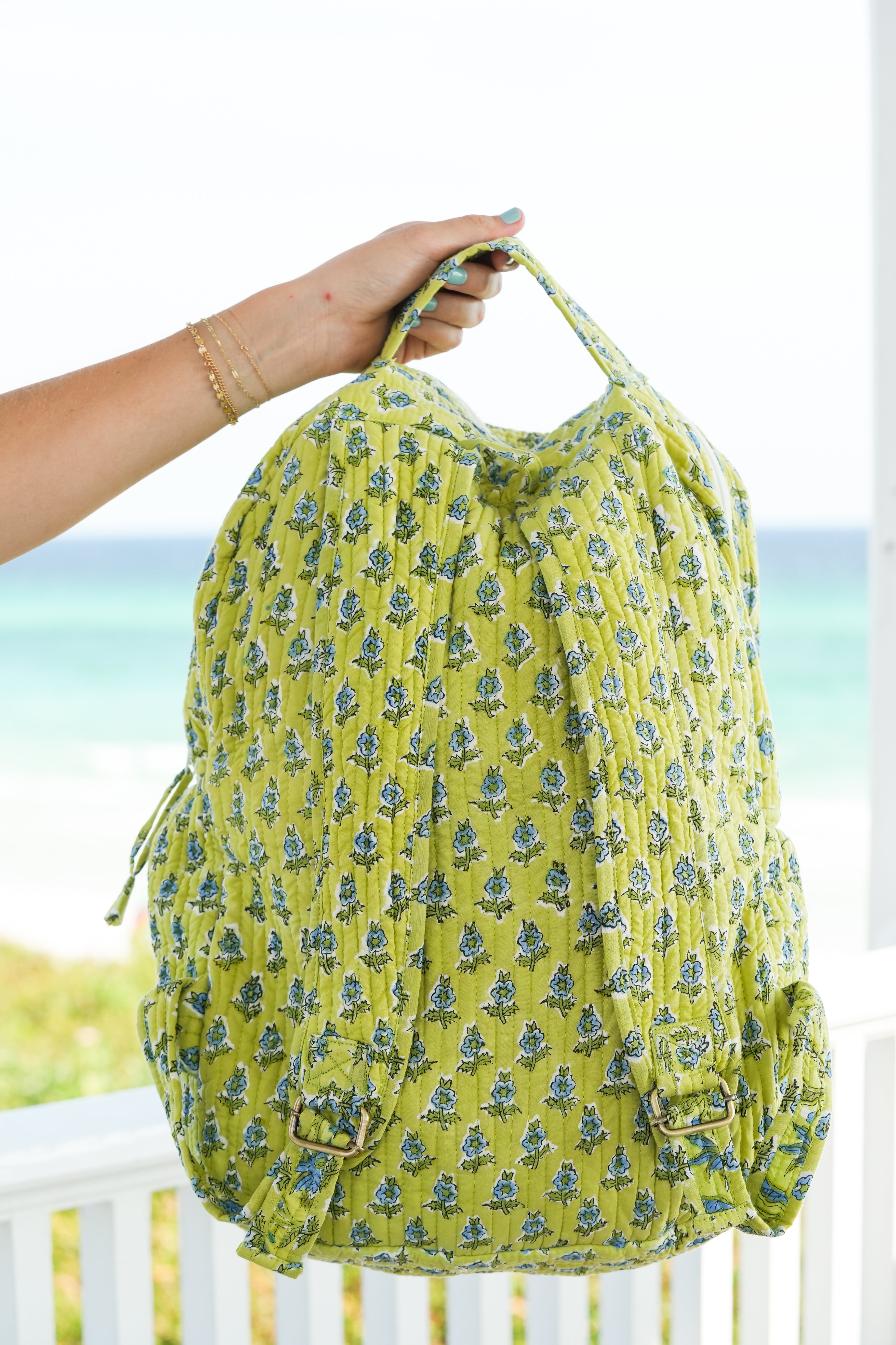 Lime Pisa Backpack