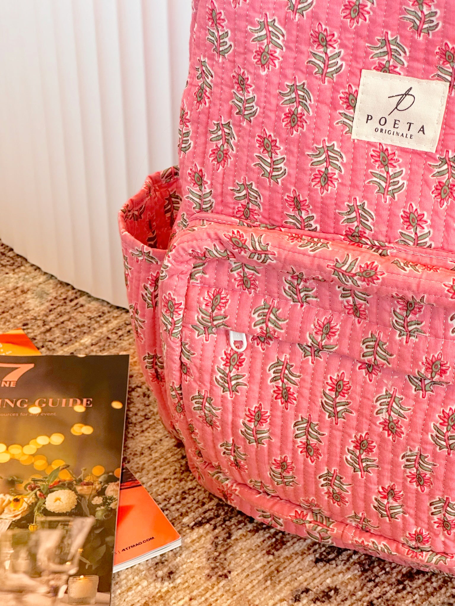 Pink Milan Backpack