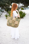 Sage Patchwork Tote