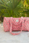 Pink Milan Duffle Bag