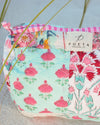 Forever Summer Patchwork Cosmetic Bag