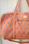 Orange Belice Duffle Bag