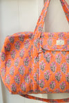 Orange Belice Duffle Bag