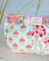 Forever Summer Patchwork Cosmetic Bag