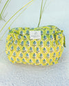 Lime Pisa Cosmetic Bag