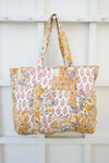 Magnolia Patchwork Tote