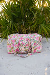 Pink Dandelion Duffle Bag