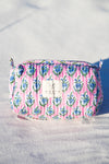 Pink Blossom Cosmetic Bag