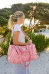 Pink Milan Duffle Bag