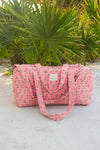 Pink Milan Duffle Bag