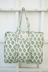 Daisy Zipper Tote