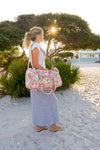 Pink Dandelion Duffle Bag