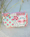 Forever Summer Patchwork Cosmetic Bag