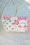 Forever Summer Patchwork Cosmetic Bag