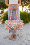 Pink Dandelion Duffle Bag