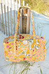 Italian Sun Patchwork Duffle Bag