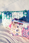 Lake Como Patchwork Cosmetic Bag