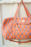 Orange Belice Duffle Bag