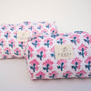 Pink Capri Cosmetic Bag