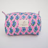 Pink Blossom Cosmetic Bag