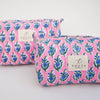 Pink Blossom Cosmetic Bag