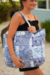 Mezzanotte Patchwork Tote