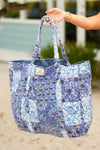 Mezzanotte Patchwork Tote