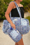 Mezzanotte Patchwork Duffle Bag