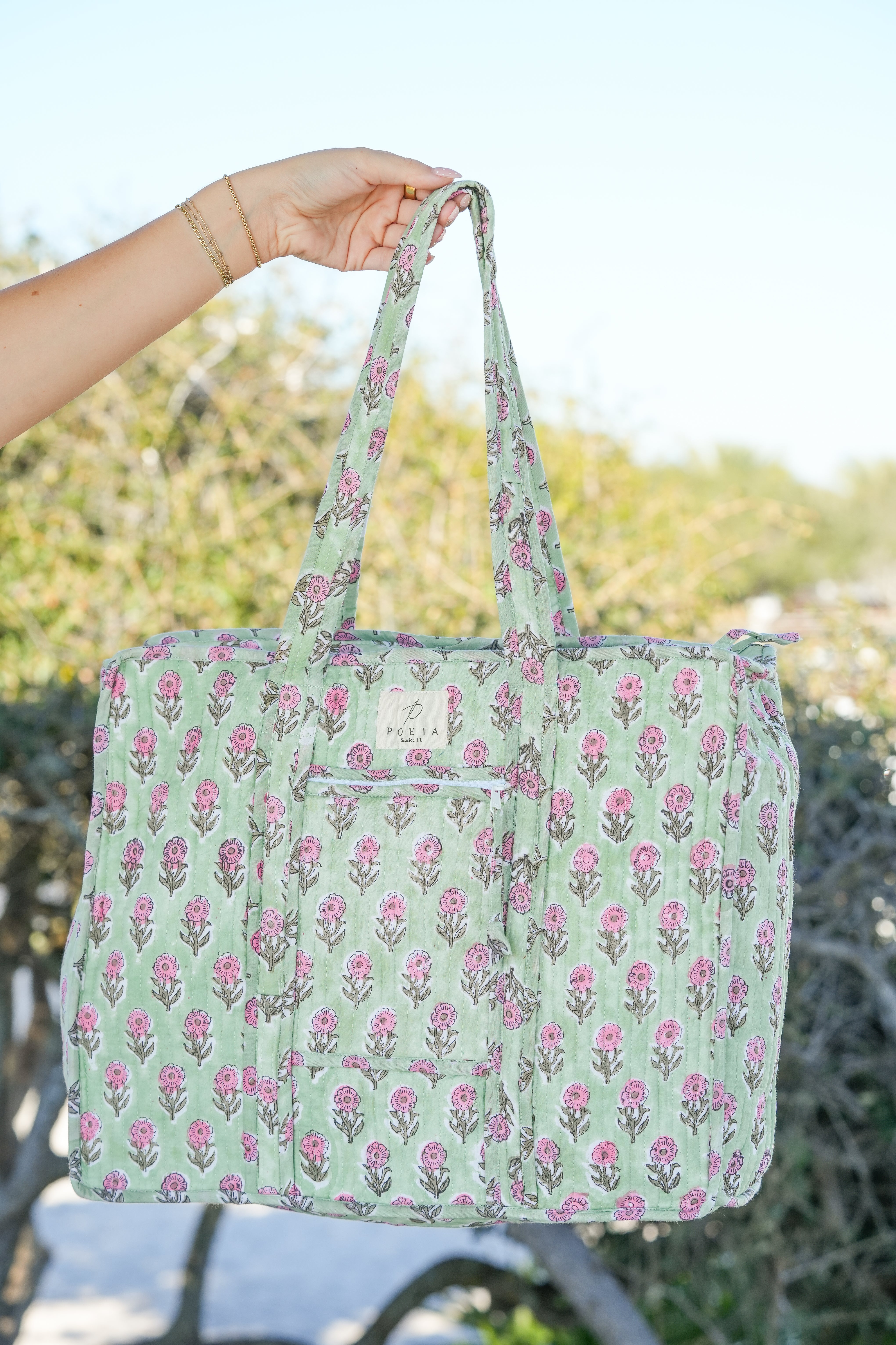 Rosie Zipper Tote