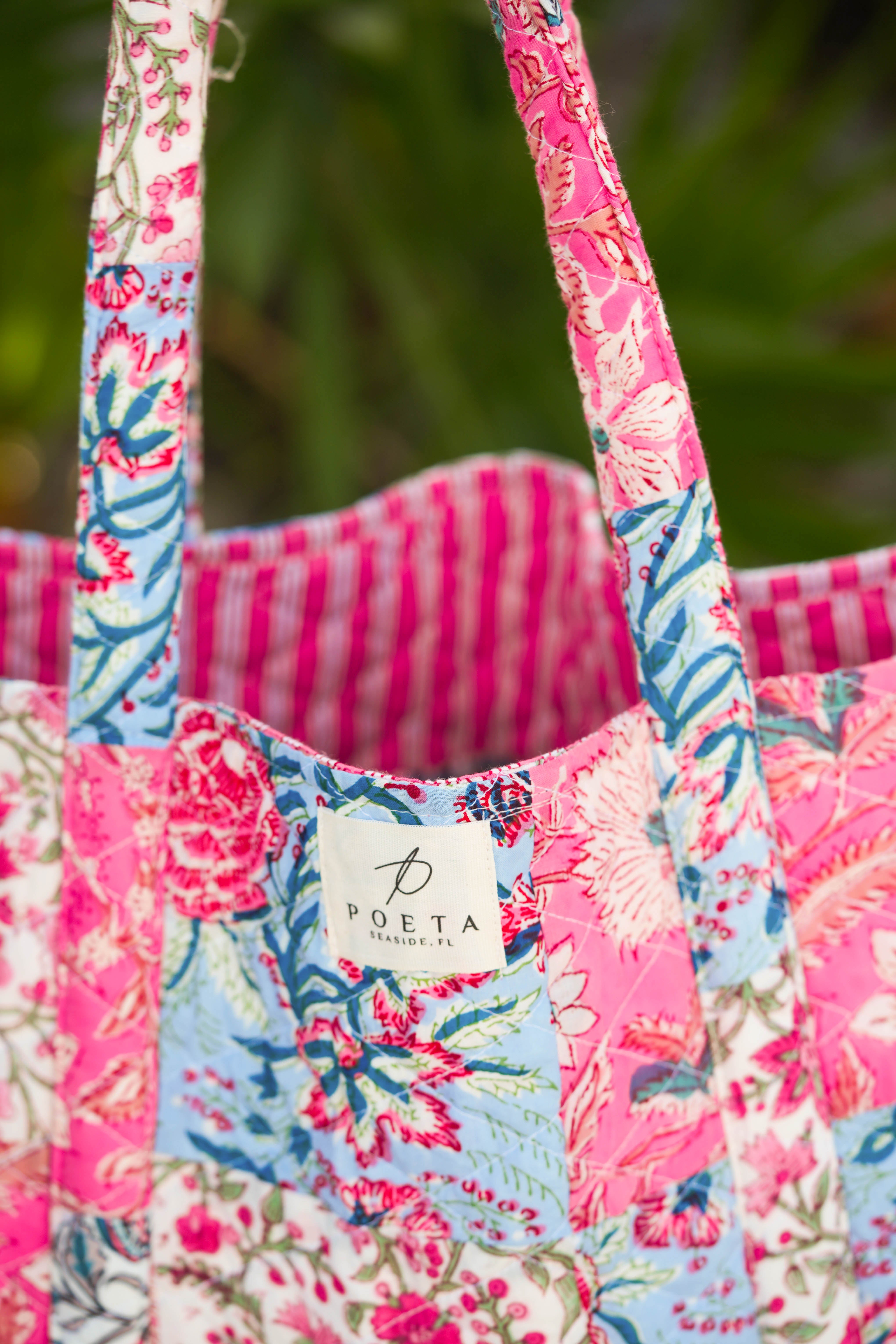 Pretty in Pink Patchwork Tote
