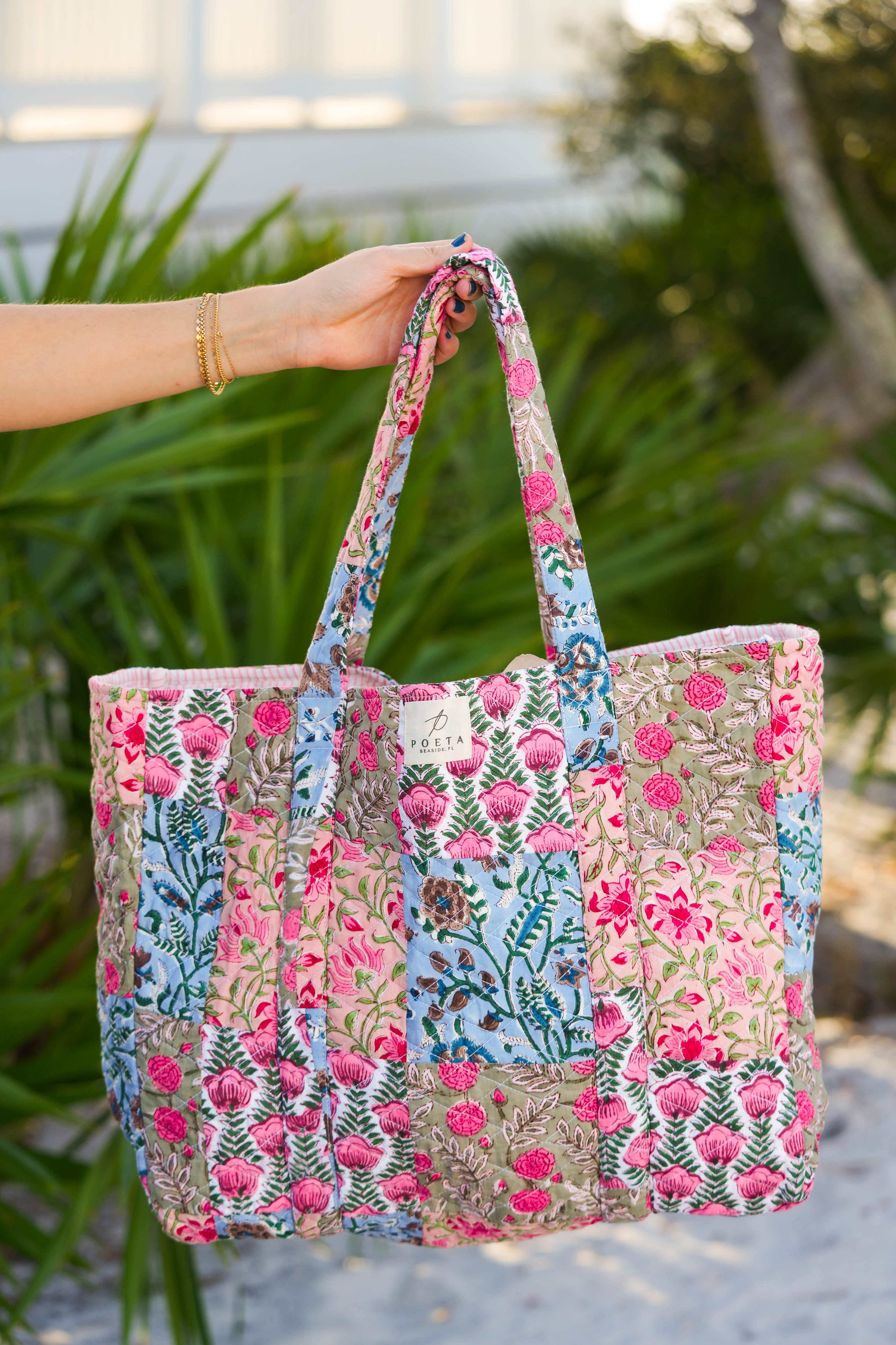 Natura Patchwork Tote