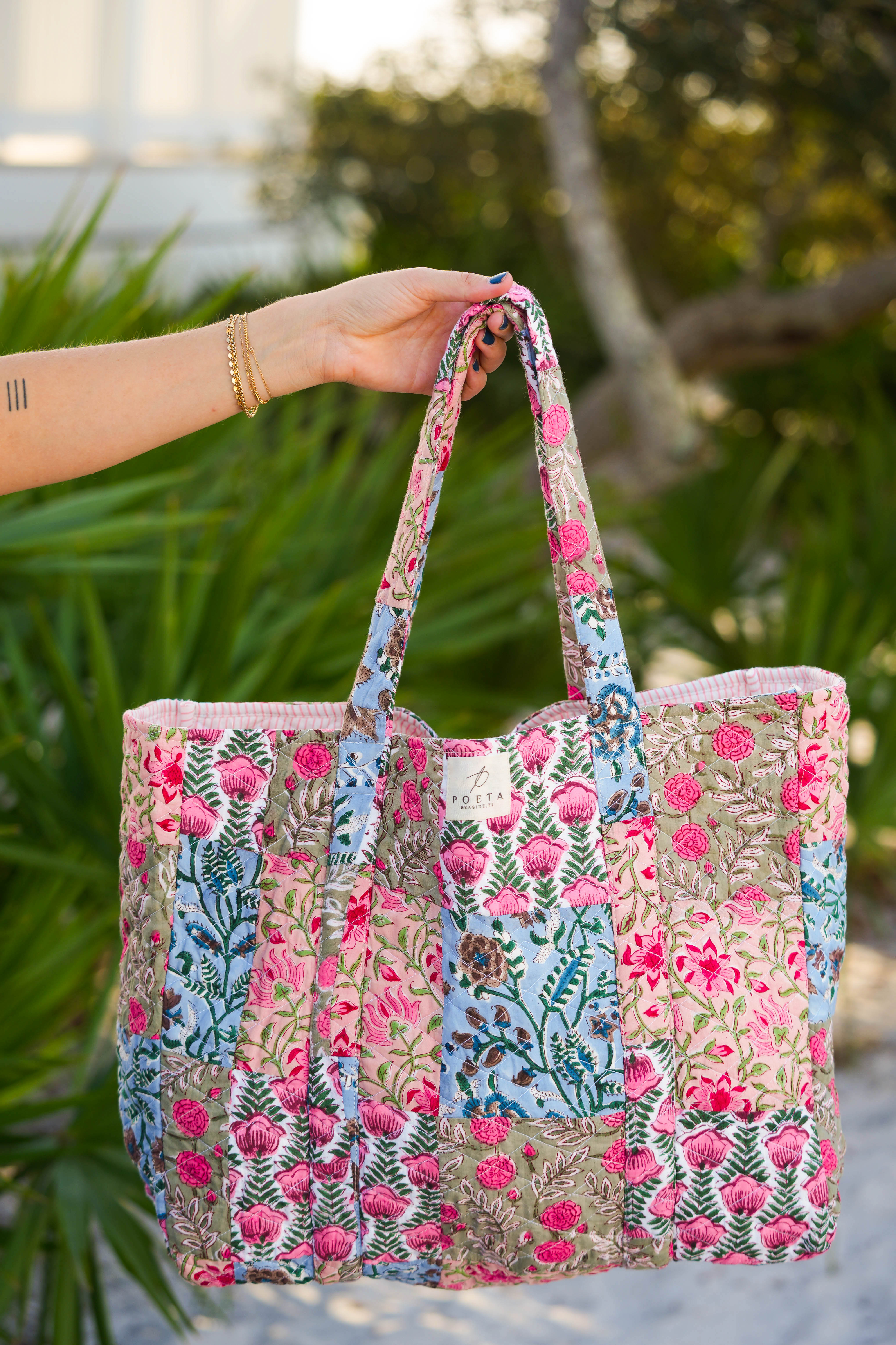 Natura Patchwork Tote