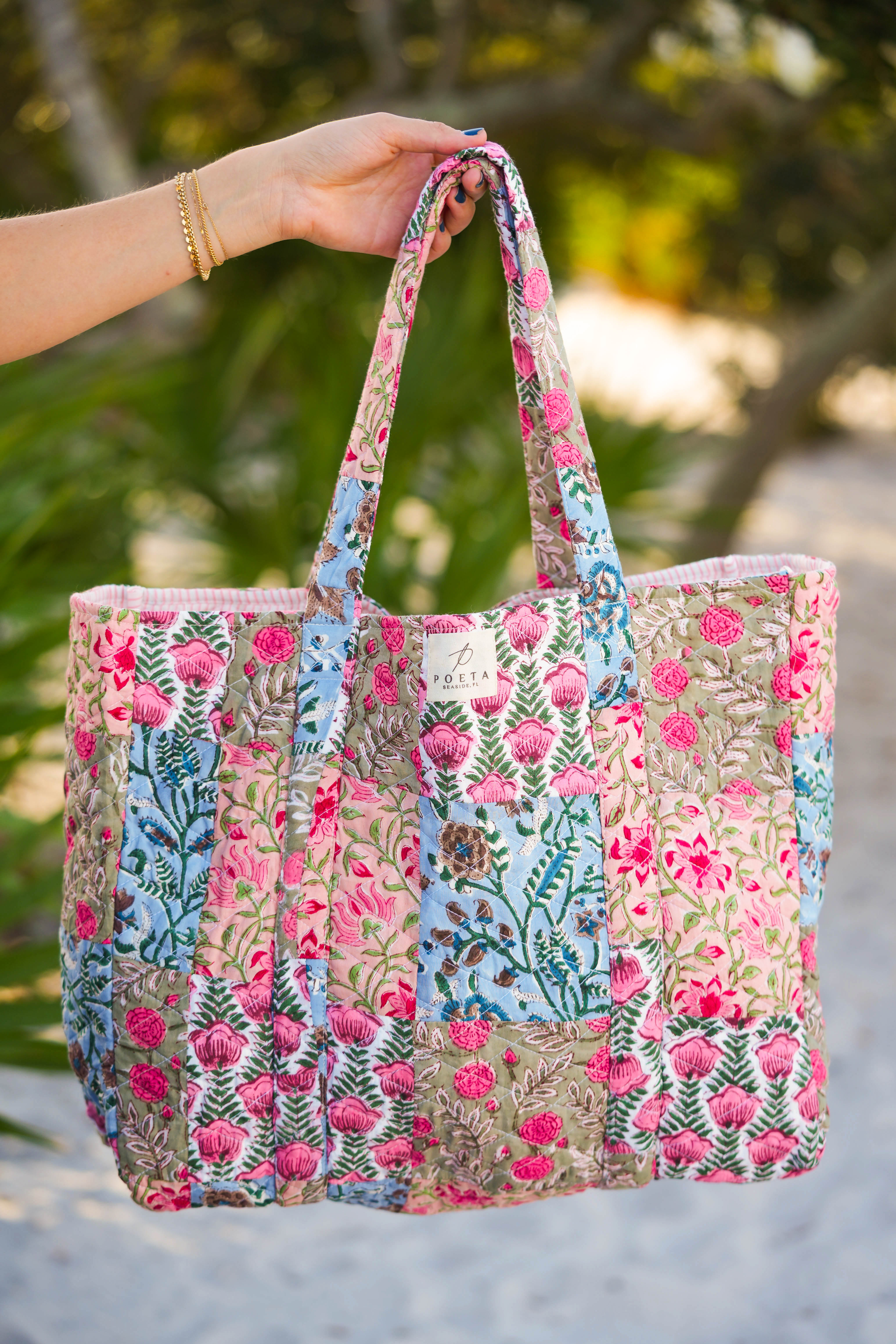 Natura Patchwork Tote
