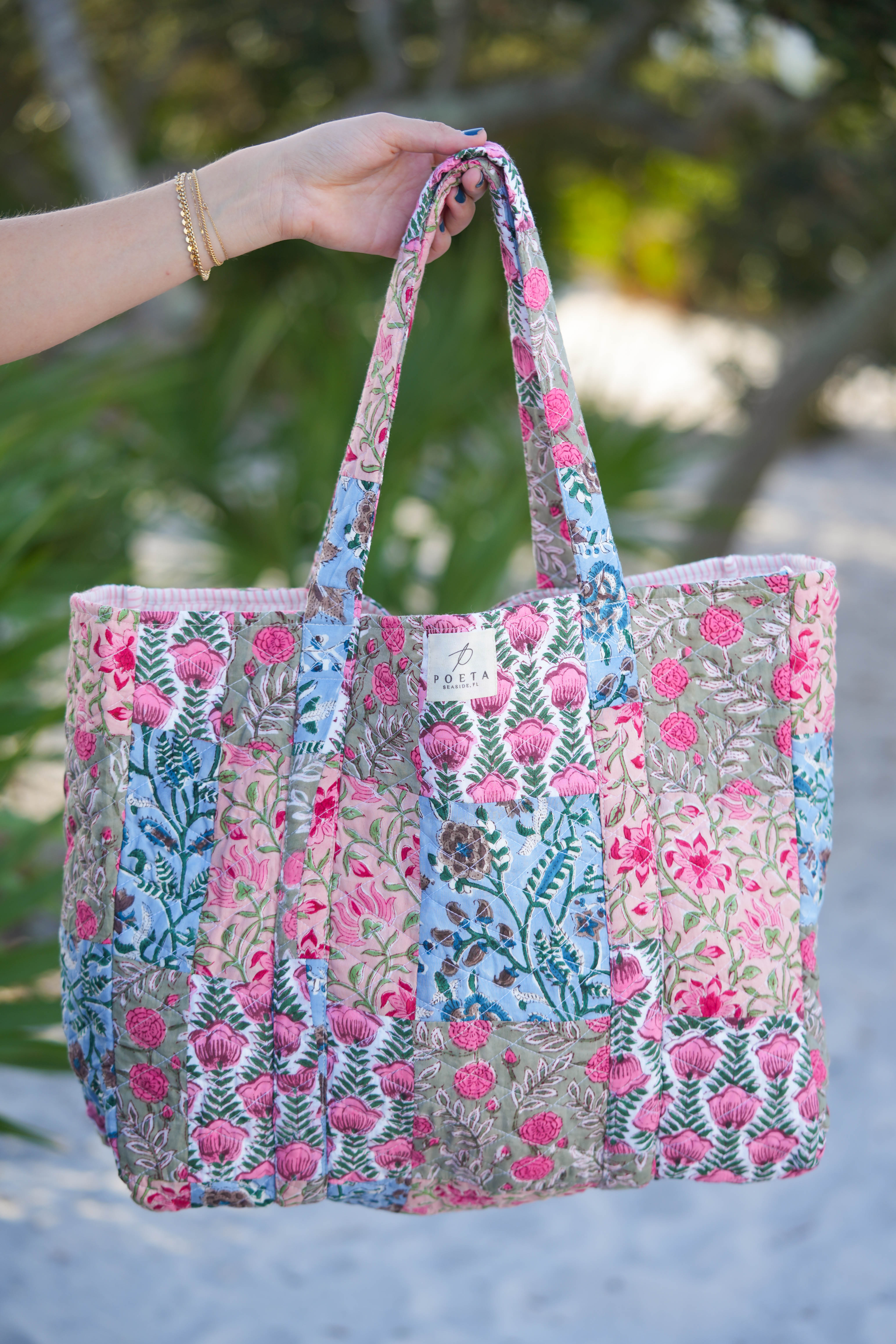 Natura Patchwork Tote