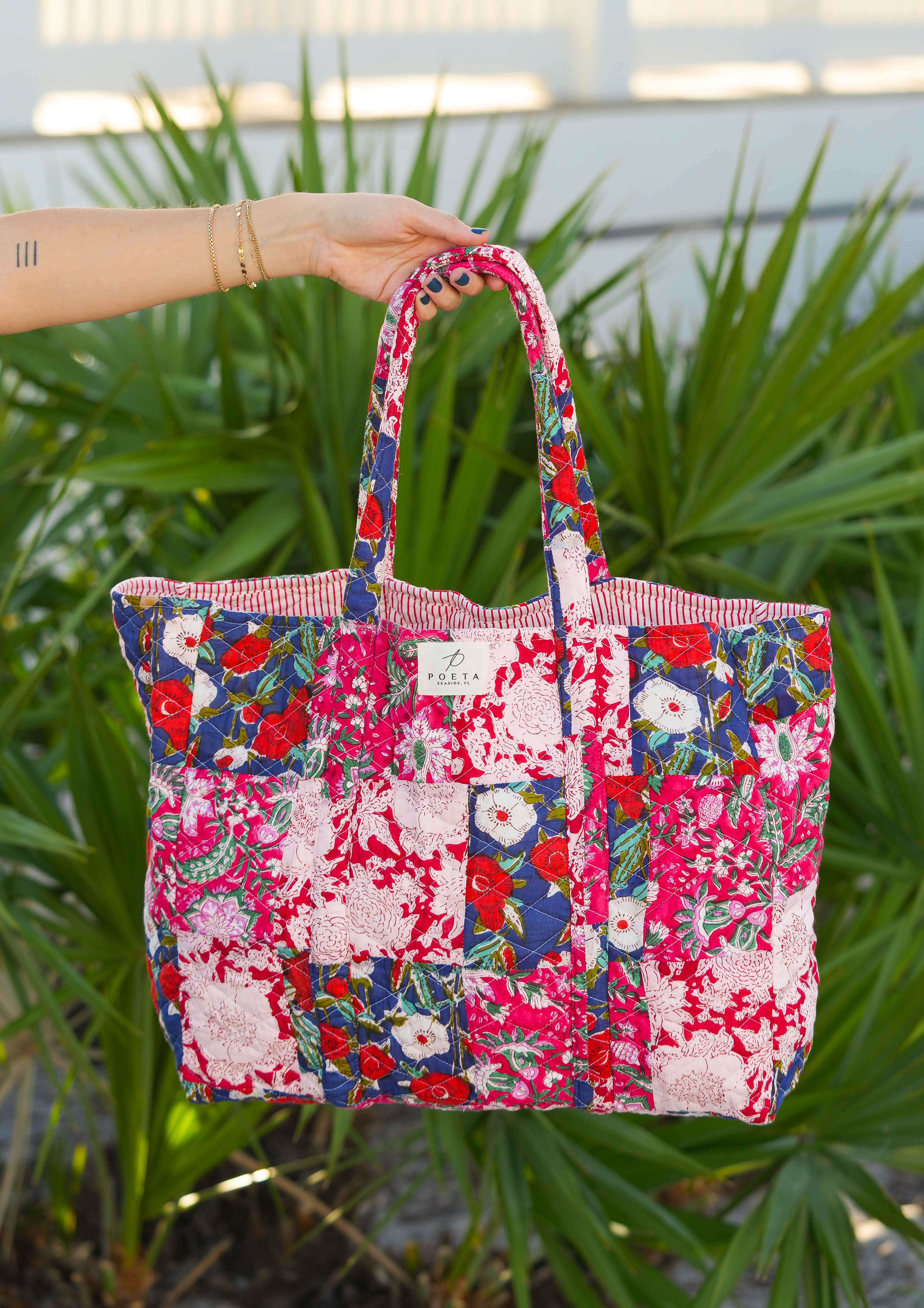 Roma Patchwork Tote
