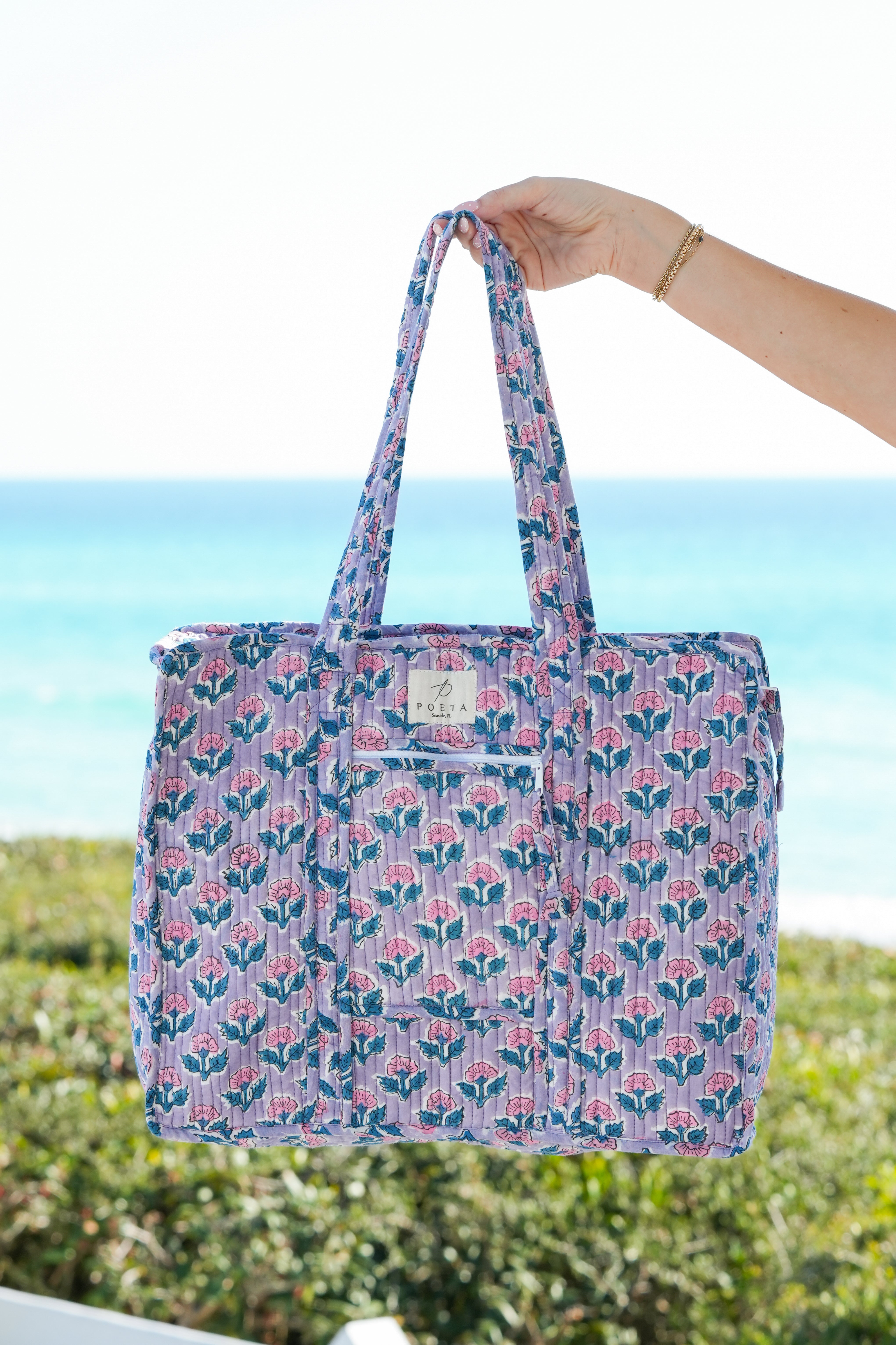 Playa Zipper Tote