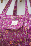 Plum Duffle Bag